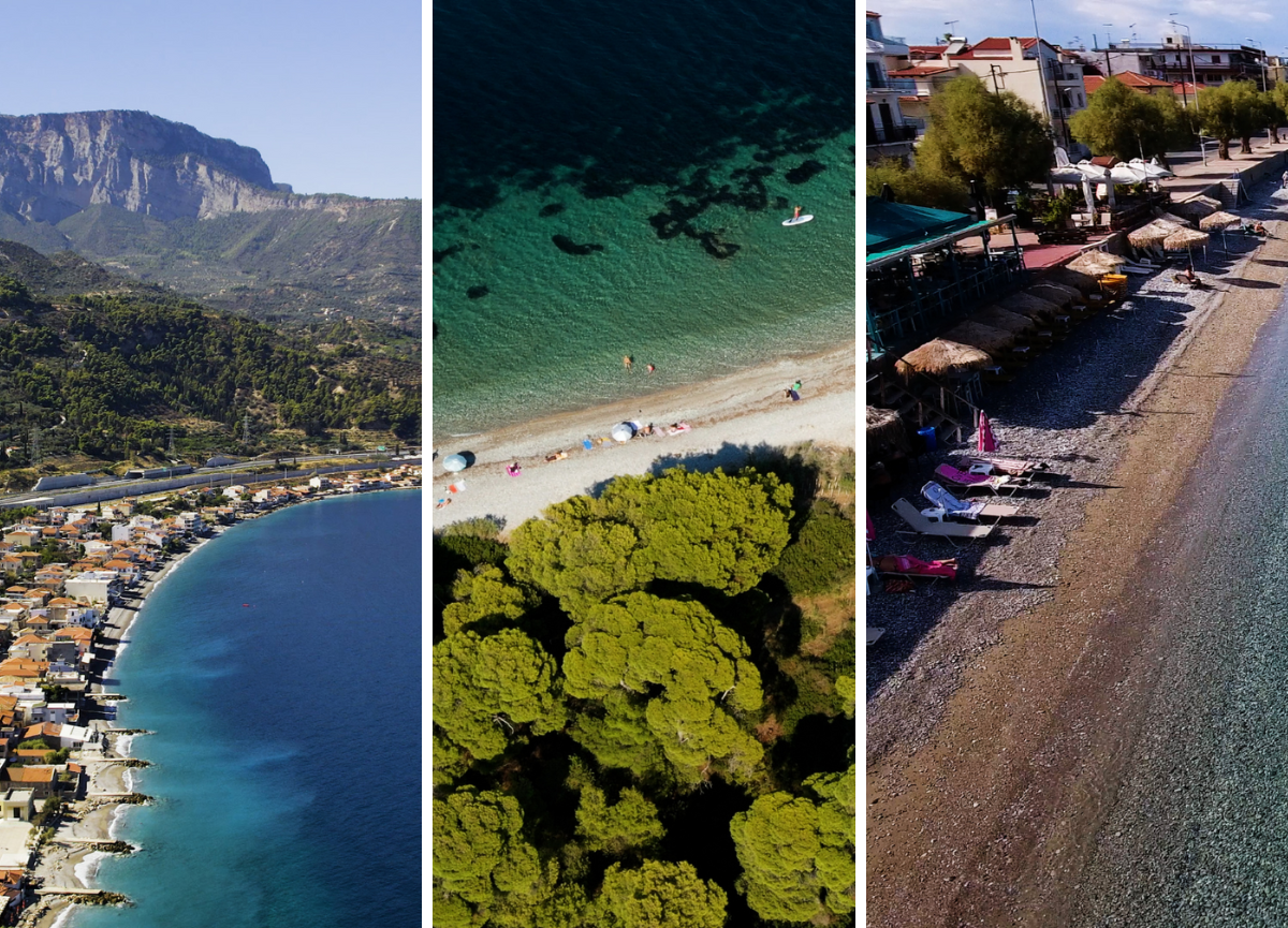 Πανέμορφες, μοναδικές και γαλάζιες… με τη βούλα! – Γνώρισε τις 3 βραβευμένες παραλίες Ξυλοκάστρου - Ευρωστίνης με τη "γαλάζια σημαία"