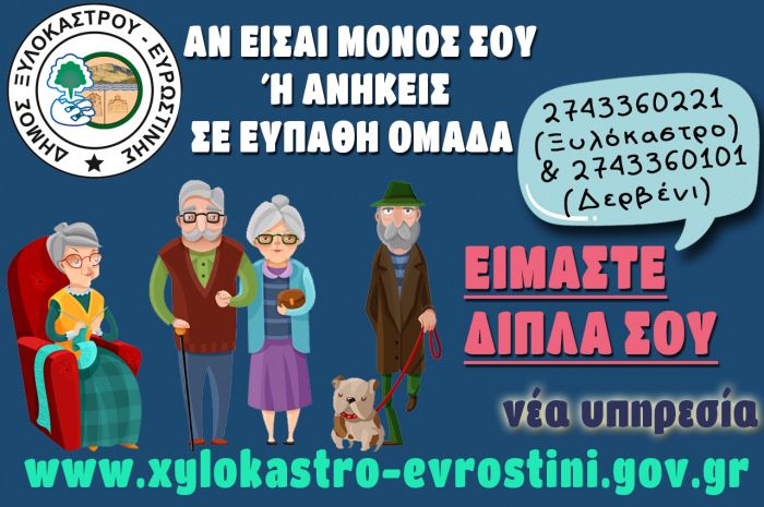 Παροχή Υπηρεσιών Κοινωνικής Φροντίδας & Αλληλεγγύης σε Ηλικιωμένους και Ευπαθείς Ομάδες 