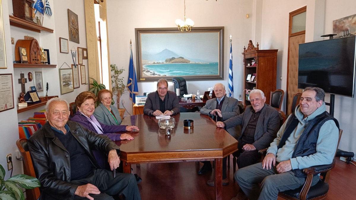 Ο Σύλλογος Συνταξιούχων ΤΕΒΕ – ΟΑΕΕ του Δήμου μας συναντήθηκε με τον Δήμαρχο, κ. Βλάση Τσιώτο