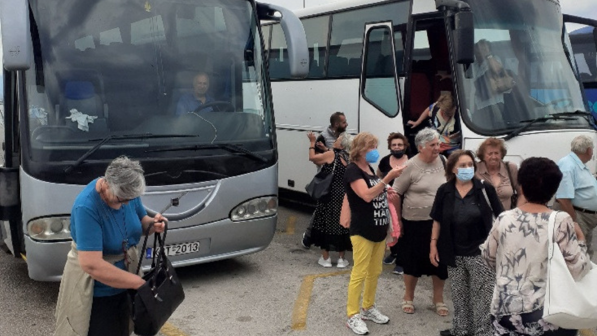 Επίσκεψη των ΚΑΠΗ σε Ερμιόνη και Ναύπλιο