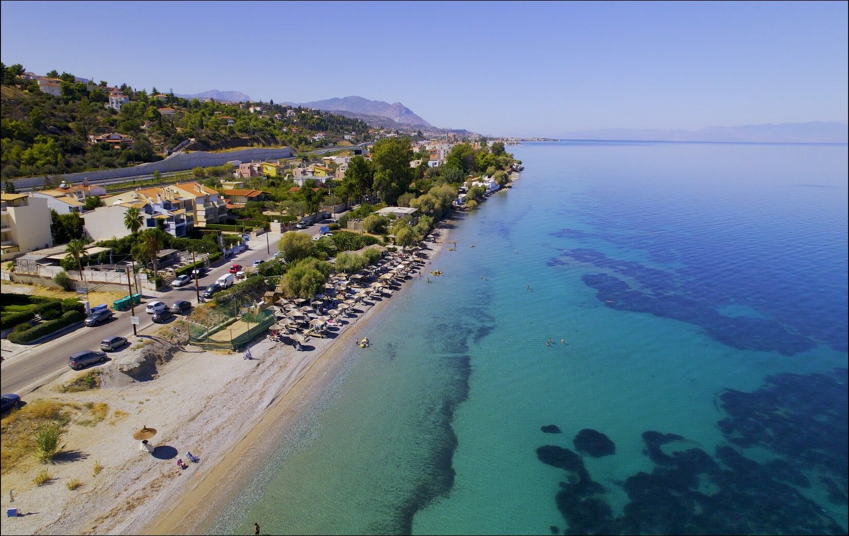 Παραλία Μελίσσι - Beach bars