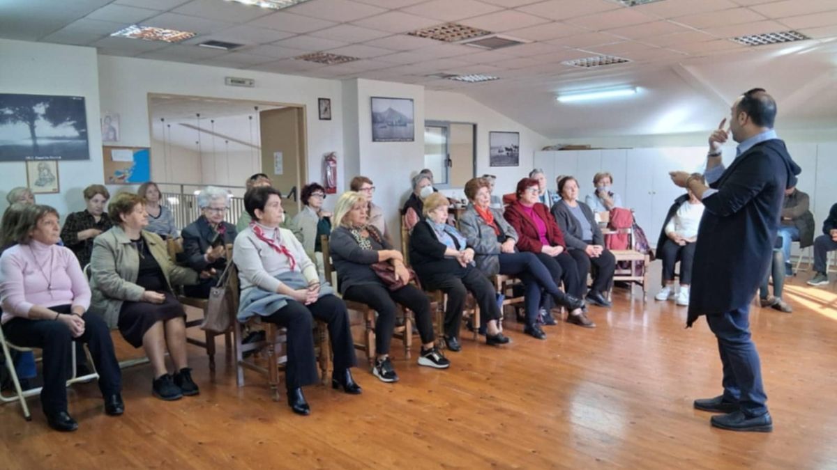 Ενημερωτική Ομιλία για την Πρόληψη του Καρκίνου του Μαστού στο ΚΑΠΗ Ξυλοκάστρου