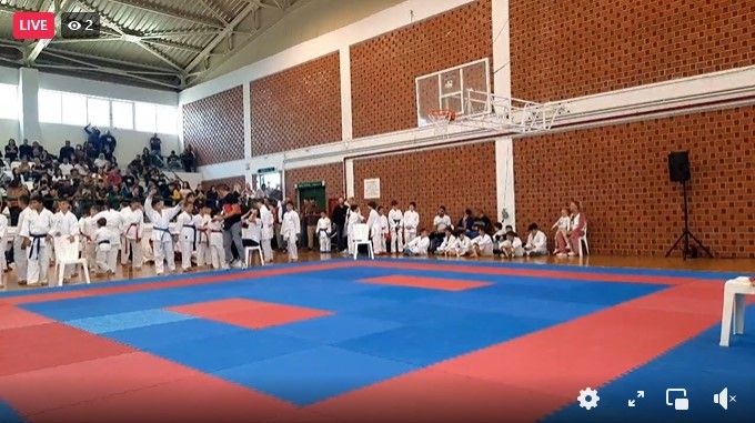 Απευθείας μετάδοση από το πρωτάθλημα KARATE FIGHT CUP από το Δερβένι