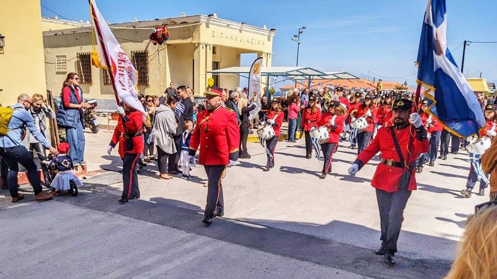 Παρούσα η Δημοτική Φιλαρμονική Δερβενίου στις εορτές για την 197η επέτειο από την ηρωική “Έξοδο” του Μεσολογγίου