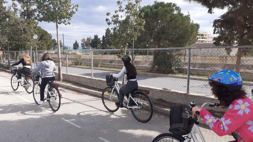 Το 4ο Γυμνάσιο Κορίνθου στο Πάρκο Κυκλοφοριακής Αγωγής Ξυλοκάστρου