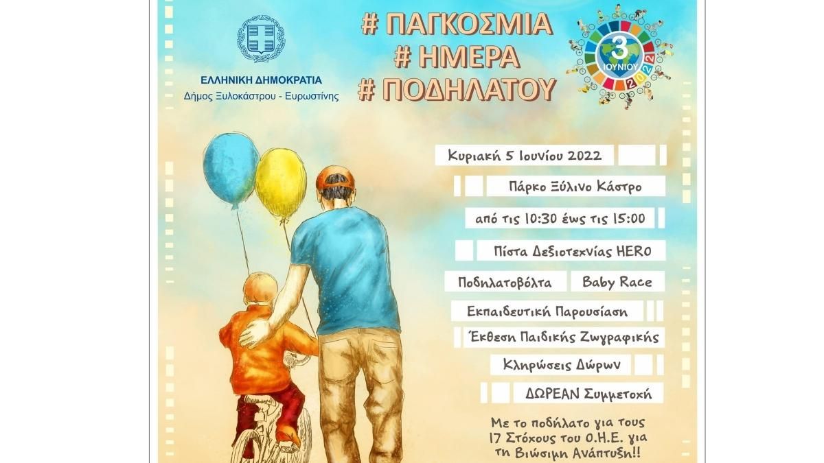 Δράσεις για τη Παγκόσμια Ημέρα Ποδηλάτου