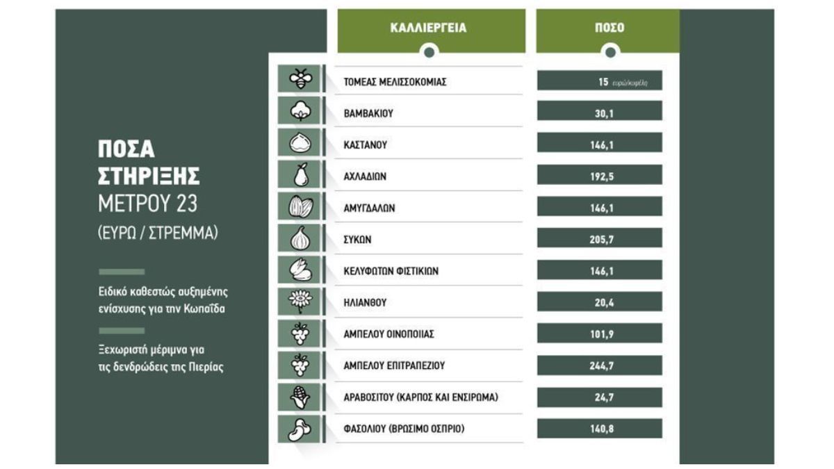 Βγήκαν οι πίνακες στο Μέτρο 23, οι ενστάσεις μέχρι 26 Σεπτεμβρίου