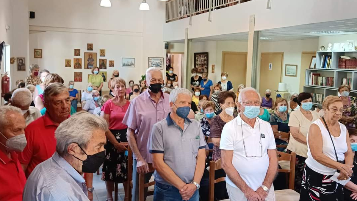 Τέλεση Αγιασμού στα δύο ΚΑΠΗ του Δήμου